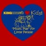 Kingmusic Loves Kids! "Music Play" for Little People company logo