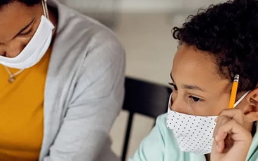 a doctor examining a patient