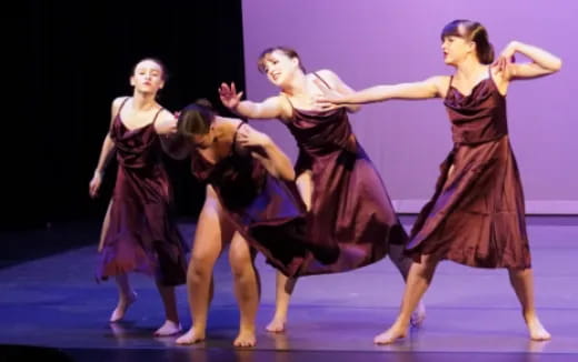 a group of women dancing